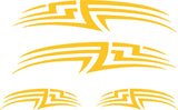 Golf Cart Decals Accessories Go Kart Stickers Tribal Flames Stripes GC23