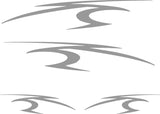 Golf Cart Decals Accessories Go Kart Stickers Tribal Flames Stripes GC24