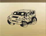 Car Wall Decal Mural - Fun Vinyl Stickers for Boys Room Decor