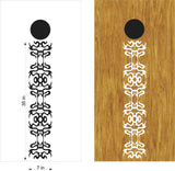 Tribal Cornhole Decals Stickers for Bean Bag Toss - Set of 5