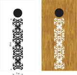 Tribal Cornhole Decals Stickers for Bean Bag Toss Game - Set of 11