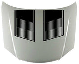 Mustang Vinyl Hood Decal - Stripes Graphic Design for Custom Style