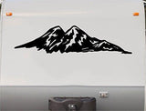 Denver Mountains RV Camper Vinyl Decal Sticker Scenic Design