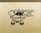 Plane Car Wall Decal - Auto Wall Mural - Vinyl Stickers - Boys Room Decor