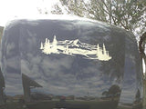 Replacement Decals Deer Bucks Hunting Mountains Quality Motor Home RV Camper Trailer Hauler Sticekes Graphics