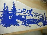 Replacement Decals Deer Bucks Hunting Mountains Quality Motor Home RV Camper Trailer Hauler Sticekes Graphics