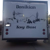 Replacement Decals Deer Bucks Hunting Mountains Quality Motor Home RV Camper Trailer Hauler Sticekes Graphics
