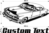 Road Master  Car Wall Decals Stickers Man Cave Boys Room Decor