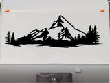 Rocky Mountains RV Camper Trailer Decal Stickers for Motorhome Replacement CT03