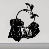 RV Camper Decals Lab Duck Hunting 5th Wheel Motor Home Replacement Decal Sticker