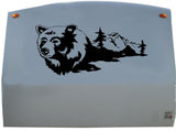 RV Camper Vinyl Decal Sticker  Bear Mountain Scene 301