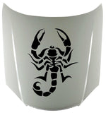 Tribal Scorpion Decals for Hood Auto Truck  Boat - Unique Graphic Stickers