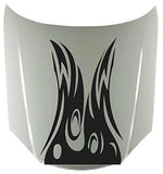 Tribal Flame Vinyl Hood Decal - Fire Car Graphic Sticker HF16