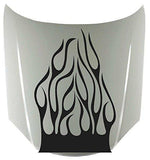 Tribal Flame Fire Hood Decal  Vinyl Car Sticker Graphic HF17