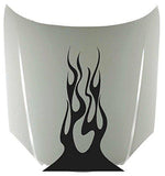 Tribal Flame Vinyl Hood Decal - Stylish Fire Car Graphic Sticker HF19