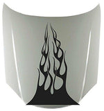 Tribal Flame Vinyl Hood Decal  Fire Car Graphic Sticker HF22