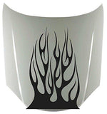 Tribal Fire Hood Decal - Vinyl Sticker Graphic for Cars - HF24