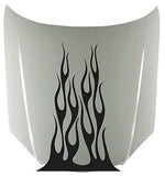 Tribal Flame Fire Hood Decal Vinyl Graphic Sticker for Cars