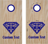 Super Nurse Cornhole Decals - RN First Responders Stickers for Bean Bag Boards