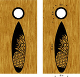 beach lake life cornhole decals