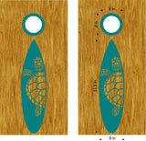 beach lake life cornhole decals