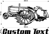 Tractor Farm Car Wall Decals Stickers Man Cave Boys Room Décor