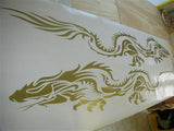 Tribal Flame Graphics Decals for Auto Truck Boat and Car - SP02 Side Set Stickers