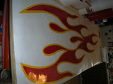 Tribal Flame Graphics Decals for Auto Truck Boat and Car - SP02 Side Set Stickers