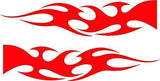 Tribal Auto Truck  ATV Decals Stickers Set - Smart Flames Design