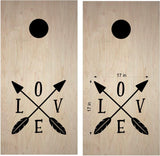 Wedding Cornhole Decal Sticker Ocean Bean Bag Toss Game