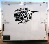 Whoa Horse Racing Decal Sticker for Auto Truck or Trailer - RH014
