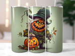 20 oz Halloween Skinny Tumbler - Spooky Sublimated Design H105