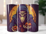 Halloween 20 oz Skinny Tumbler - Festive Sublimated Design H154