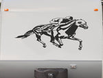 Equestrian Horse Trailer Vinyl Decals - Custom Graphics and Stickers for Enclosed Trailers