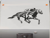 Equestrian Horse Trailer Vinyl Decals - Custom Graphics and Stickers for Enclosed Trailers