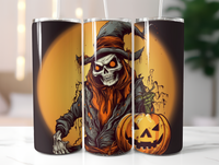 Halloween Skinny Tumbler - 20 oz Sublimated Design for Festive Sipping