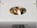 Three Horses RV Camper Decal – Printed & Laminated Vinyl | StickerChef