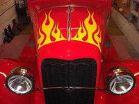 Set of Vinyl Die Cut Flames