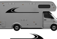 Large Replacement Trailer Decals Set for Pontoon Boats and RVs - Stripes  Graphics CB69