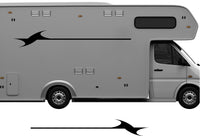 Large Replacement Trailer Decals Set for Pontoon Boats and RVs - Stripes  Graphics CB70