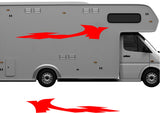 Large Replacement Decals Set for Pontoon Boat  RV Trailers - Stripes and Graphics