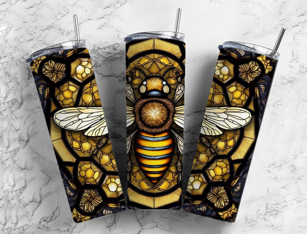 Bumble Bee 20 oz. Skinny Tumbler RunB54