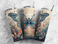 Butterfly Moth 20 oz Skinny Tumbler - Stylish Drinkware for Nature Lovers