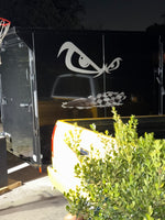 Fear Nothing Snow Melting Trailer Decals - Durable Winter Graphics for Adventurers