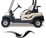 Golf Cart Decals - Two-Color ATV  Go-Kart Graphics Stickers MR006