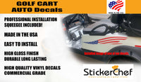 Racing Decals - Golf Cart, Truck, Car, SUV Stickers and Graphics GC158