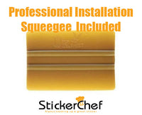 Sherrif Badge Decals for Cornhole Boards - Unique FIRE08 Stickers