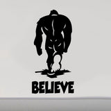 Bigfoot Believe Vinyl Decal - Sasquatch Sticker Multiple Sizes