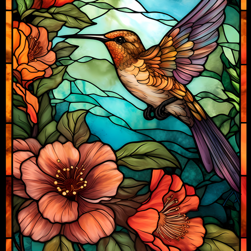 Stained Glass Clings