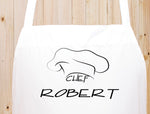 Your Name Chef Hat Kitchen Chef Funny Apron